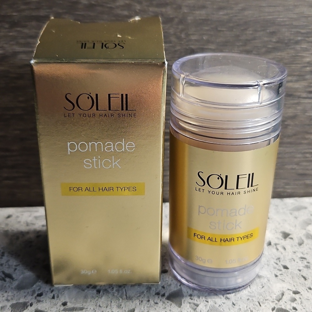 SOLEIL Pomade Stick Professional Hair Slick Back NEW MSRP $89 30g